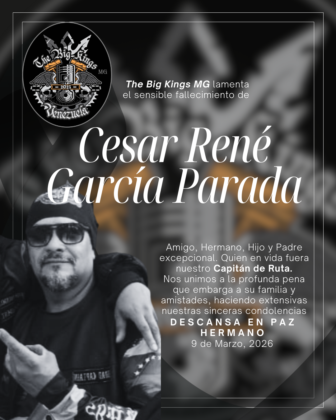 Duelo por nuestro hermano